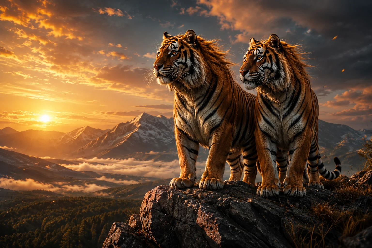 twin tigers
