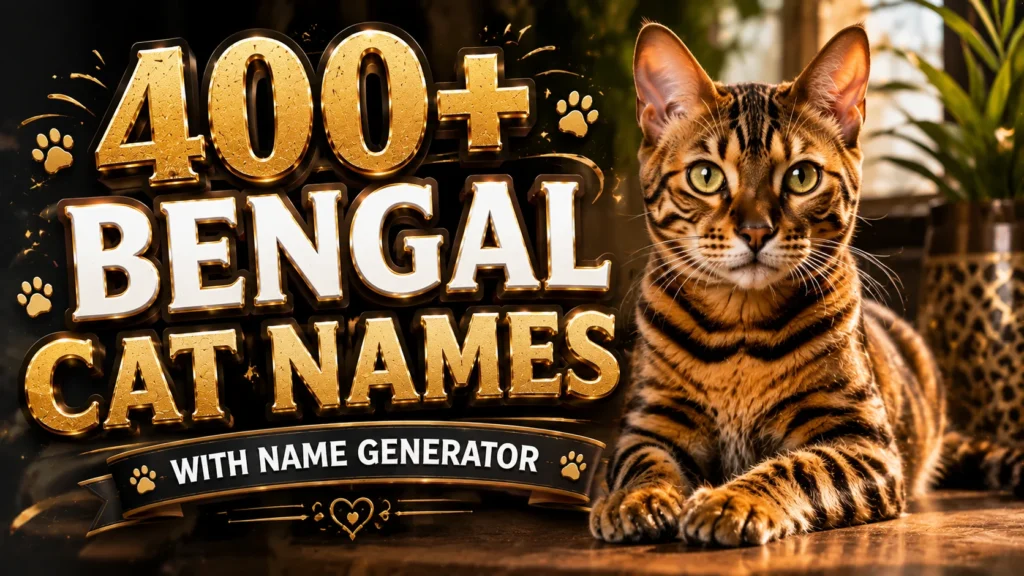 bengal cat names