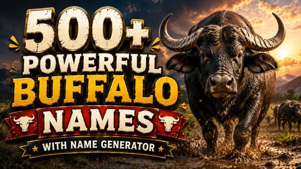 Buffalo Name