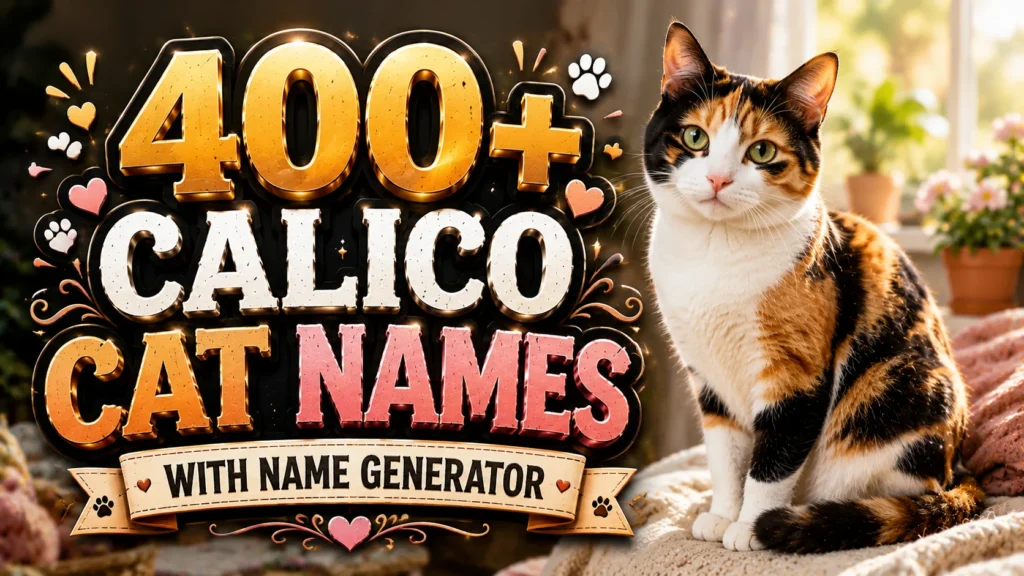 Calico cat names