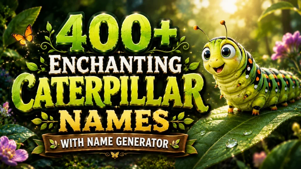 caterpillar names