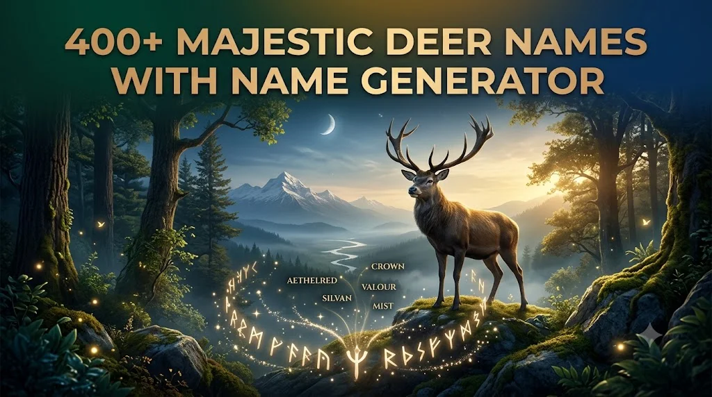 Deer Names