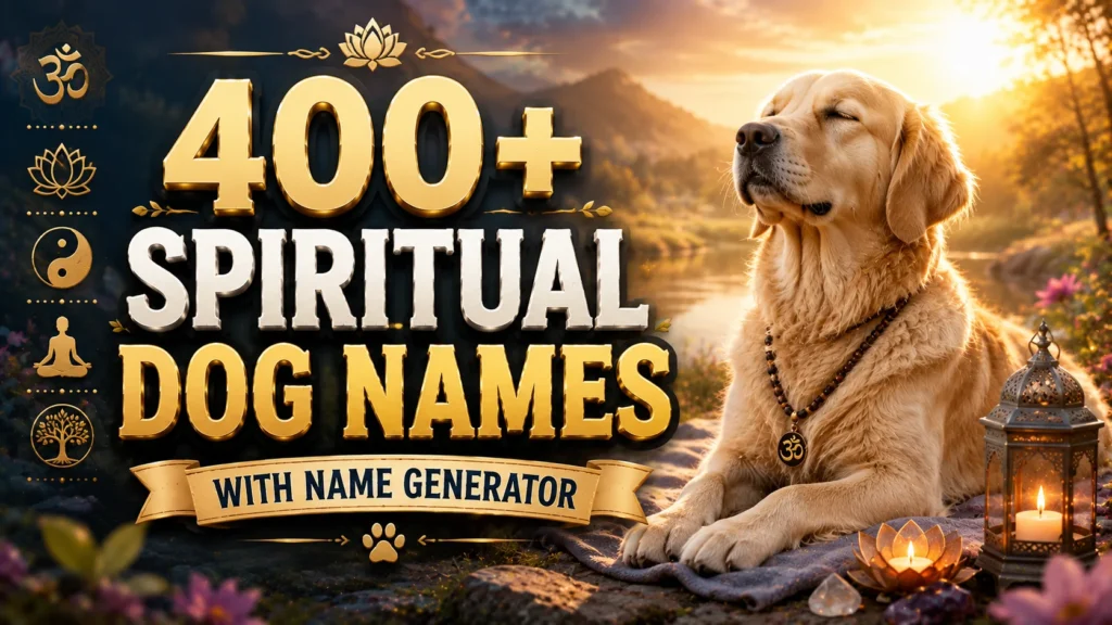 spiritual dog names