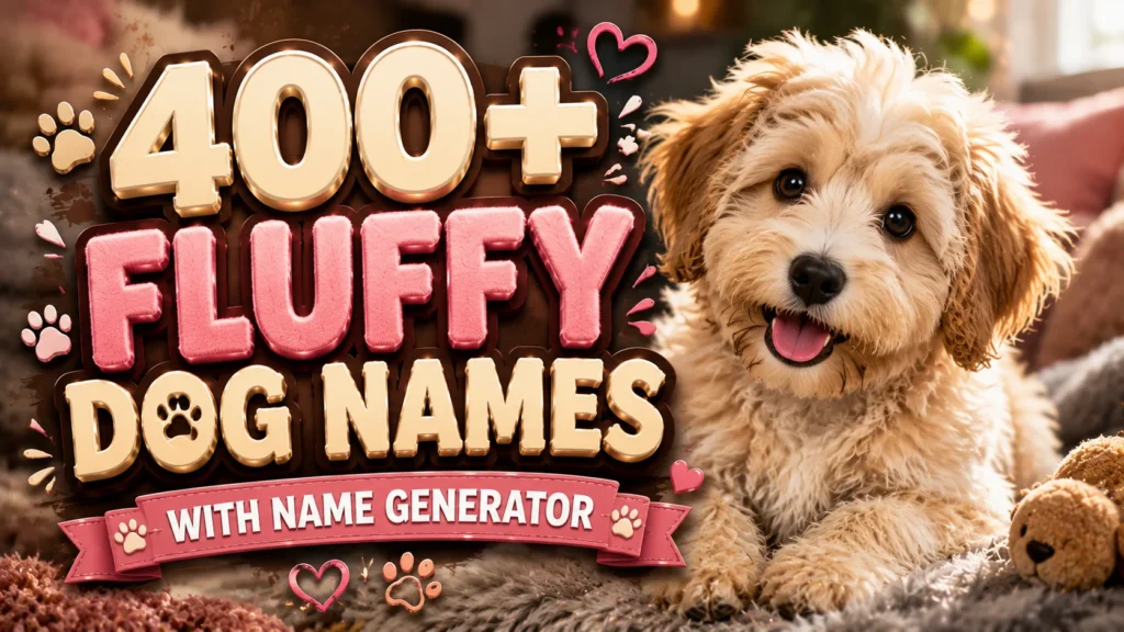 fluffy dog names