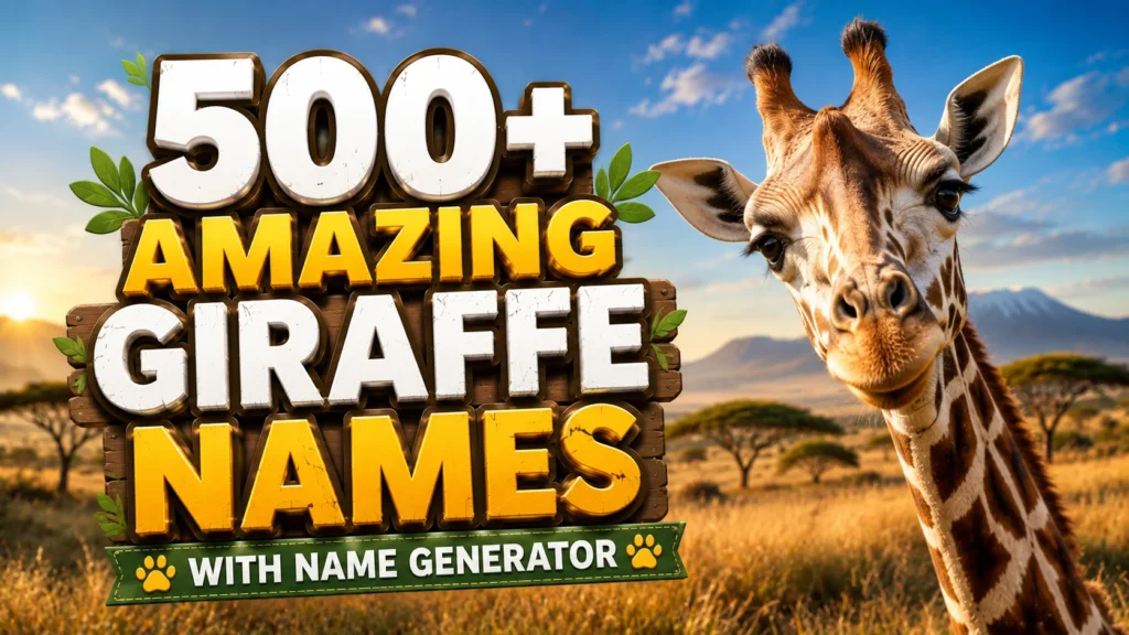 Giraffe Names