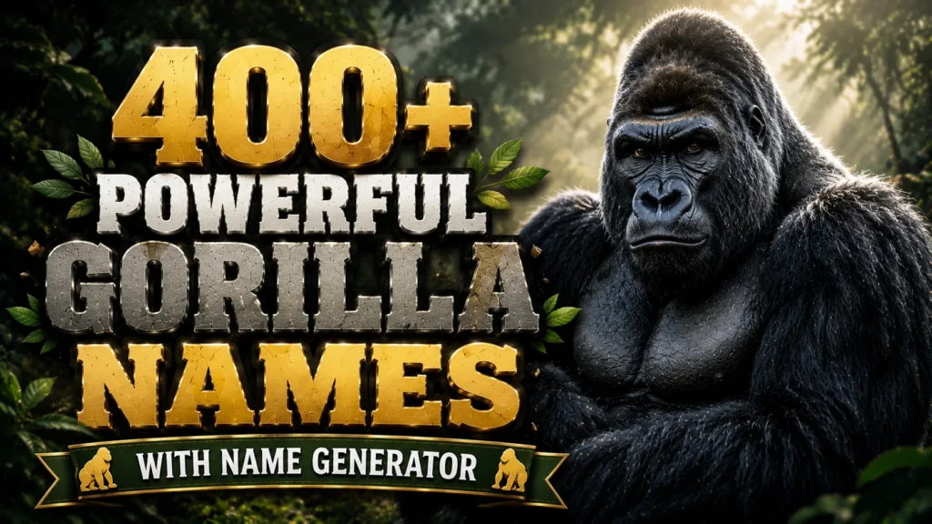 gorilla names