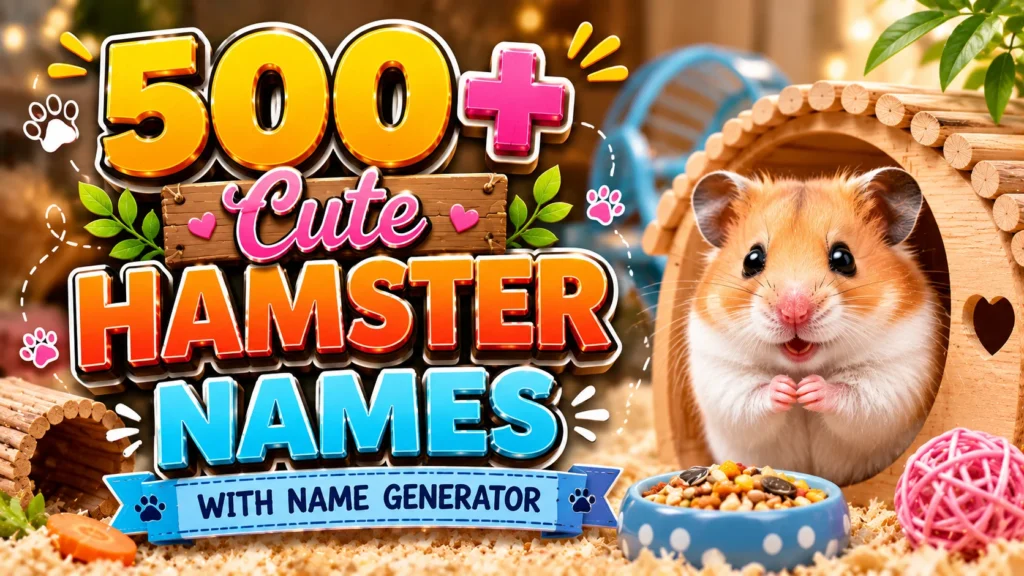 hamster names