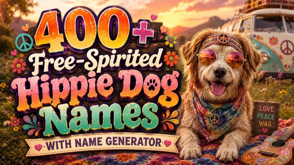 Hippie Dog Name