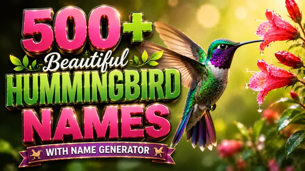 hummingbird names