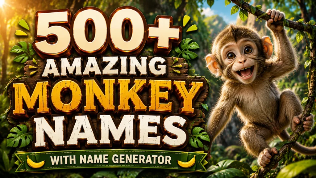 Monkey Names