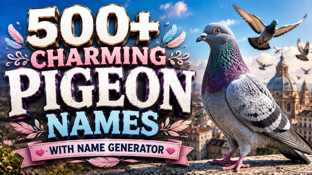 Pigeon Names