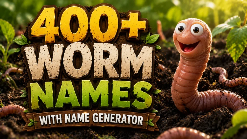 worm names