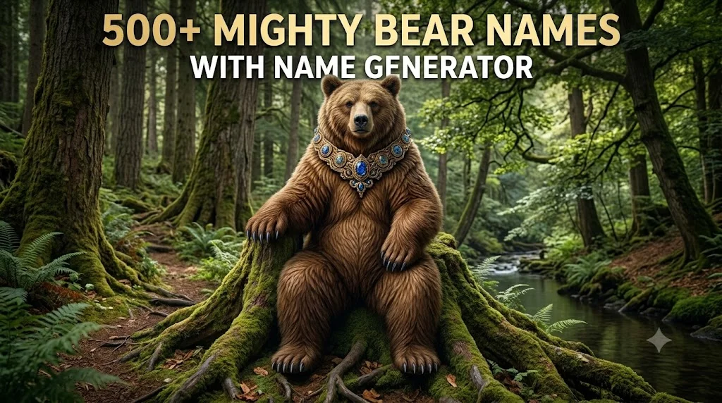bear names