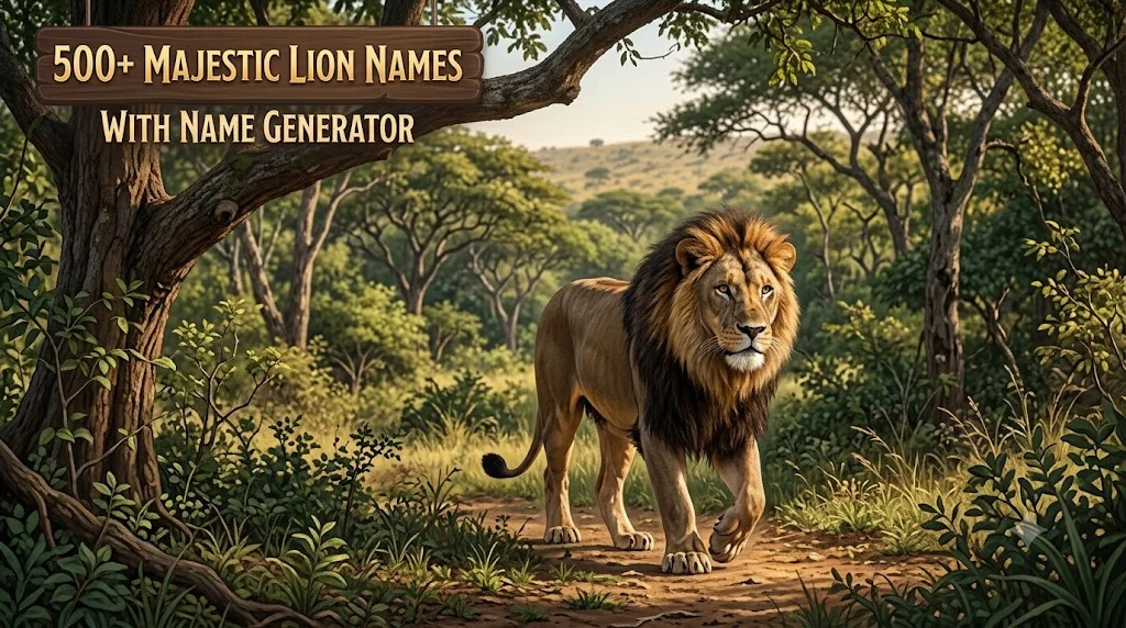 lion names