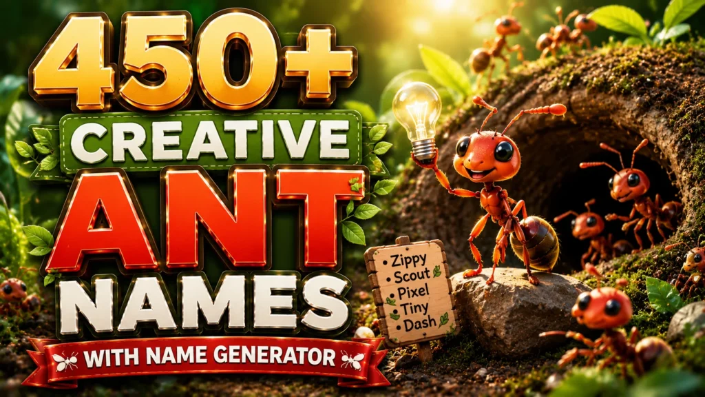 ant names