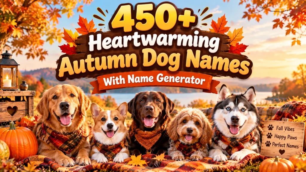 autumn dog names