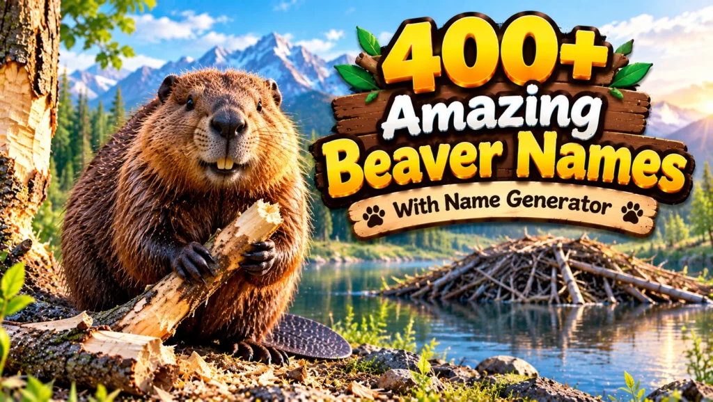 beaver names