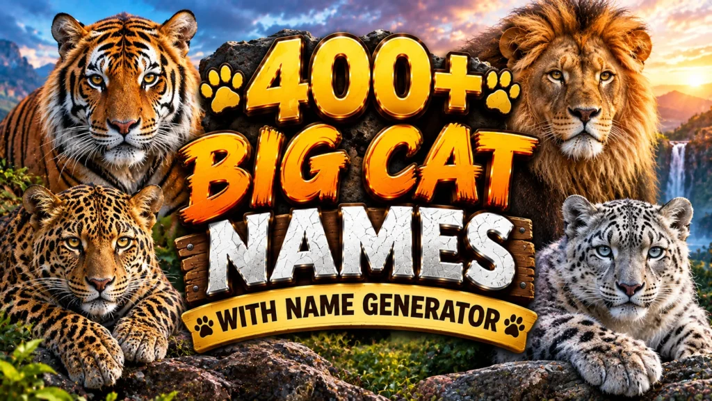 big cat names