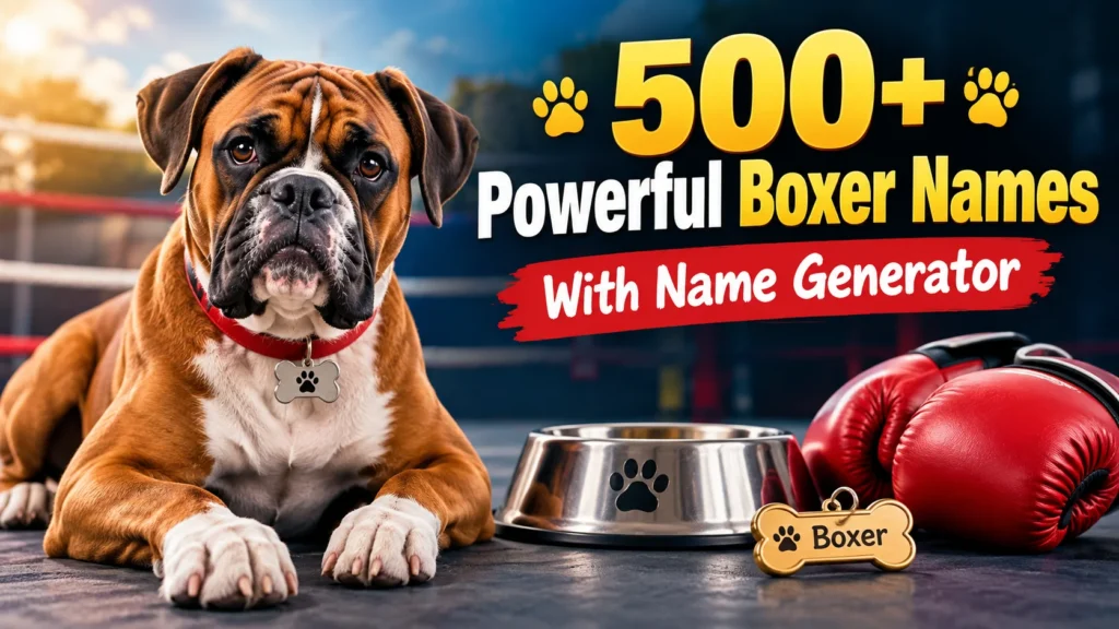 boxer names