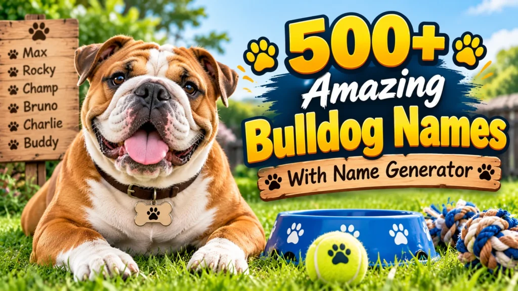 bulldog names