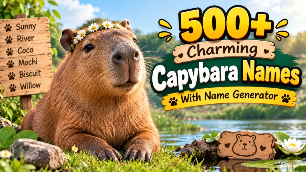 capybara names