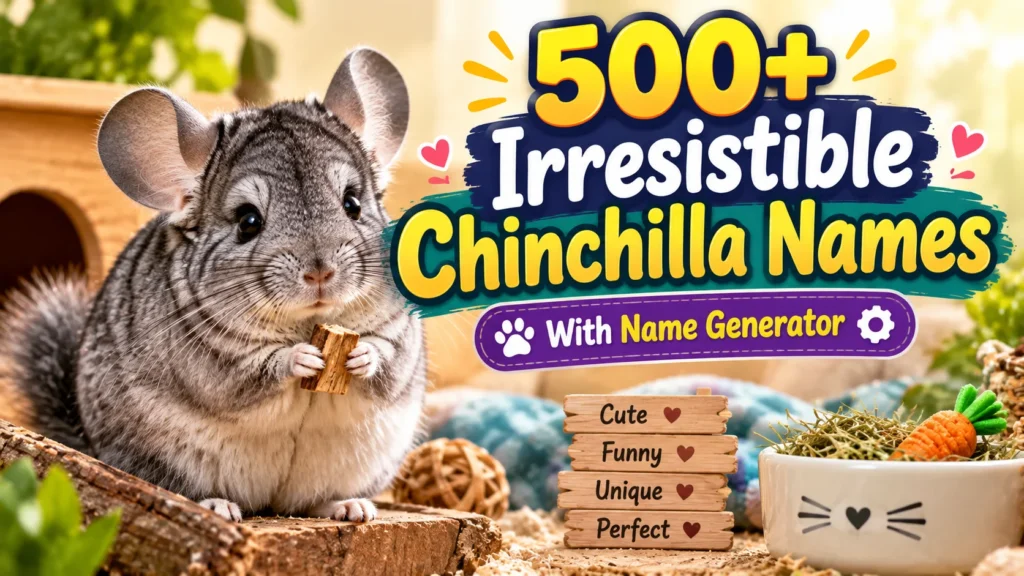 chinchilla names