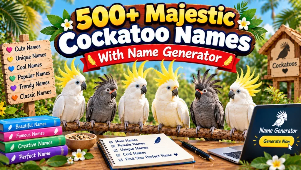 cockatoo names