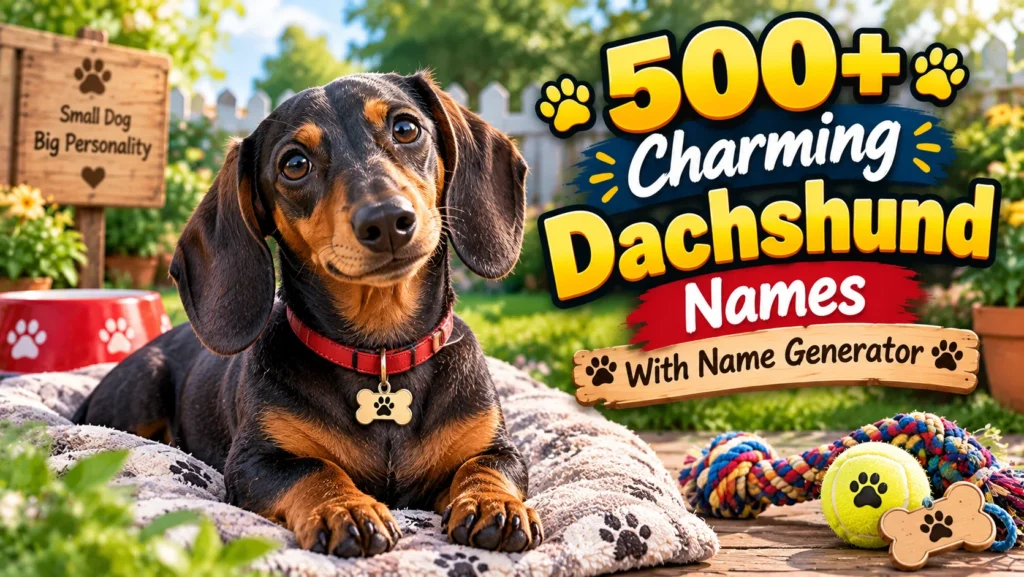 dachshund names