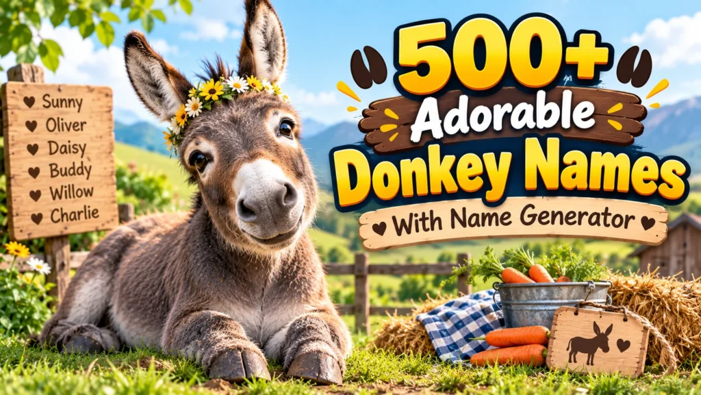donkey names