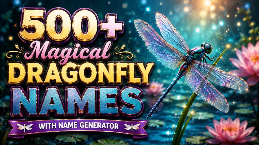 dragonfly names