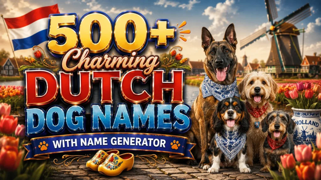 dutch dog names