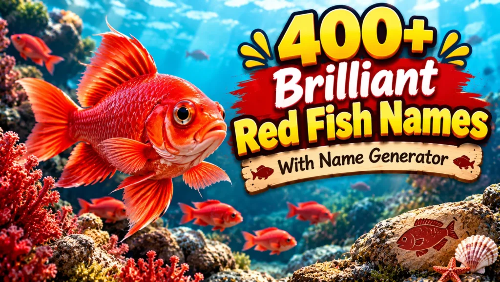 red fish names