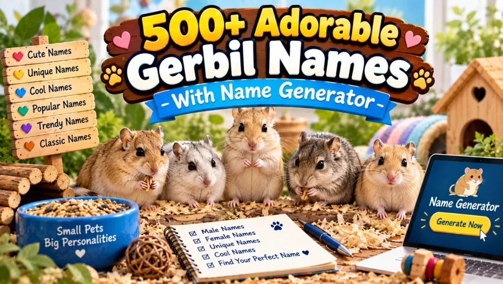 gerbil names
