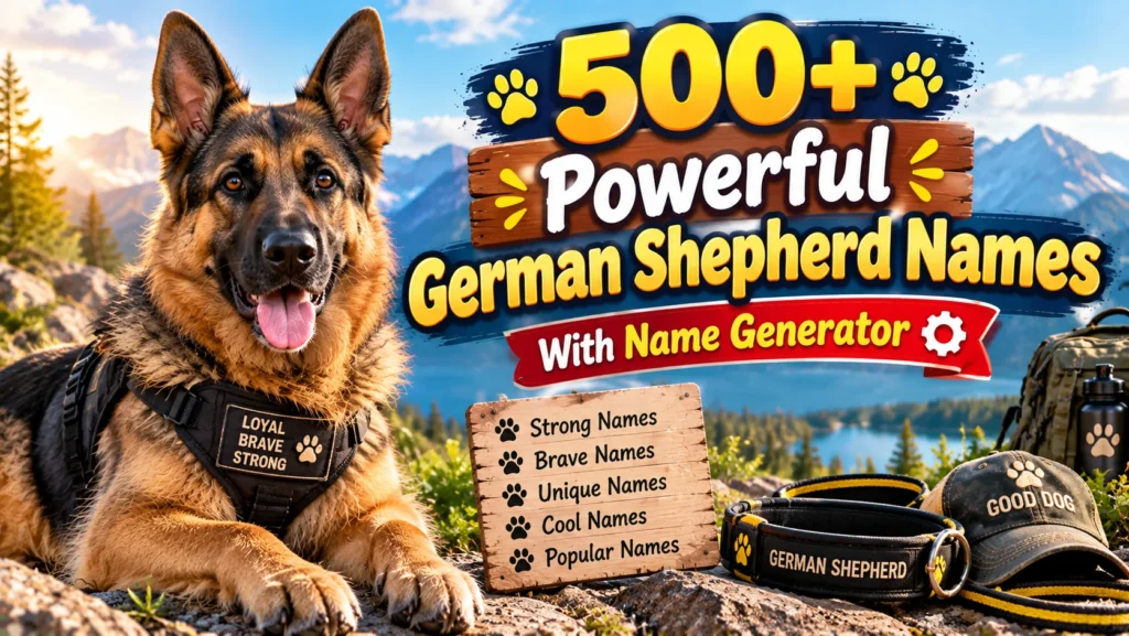 german shepherd names