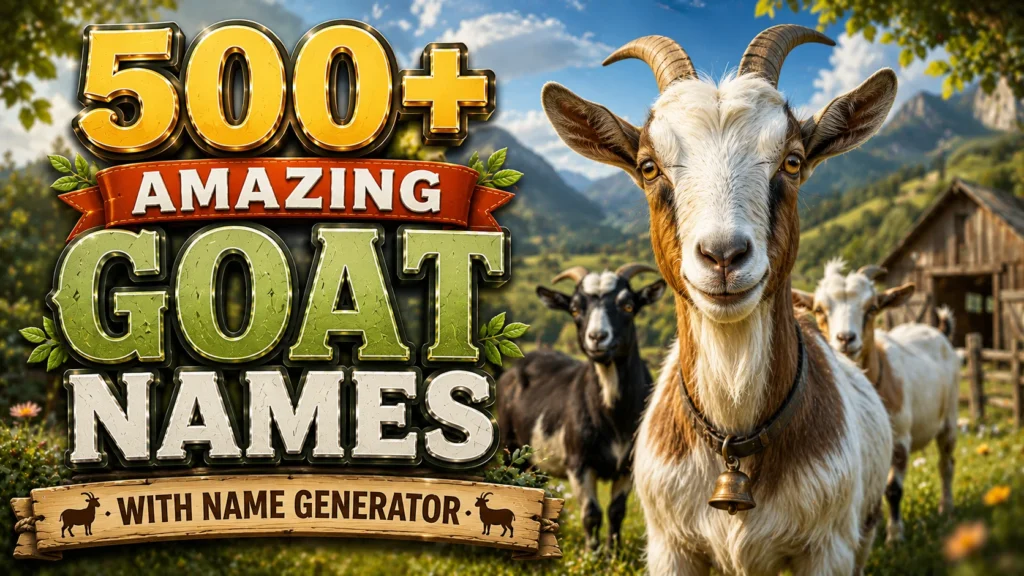 goat names