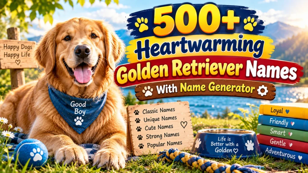 golden retriever names