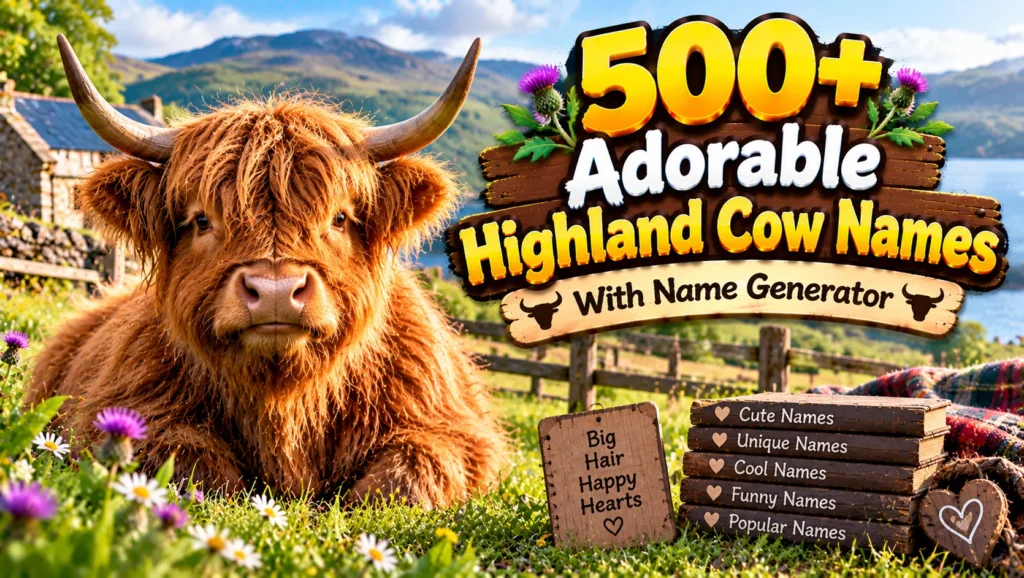 highland cow names