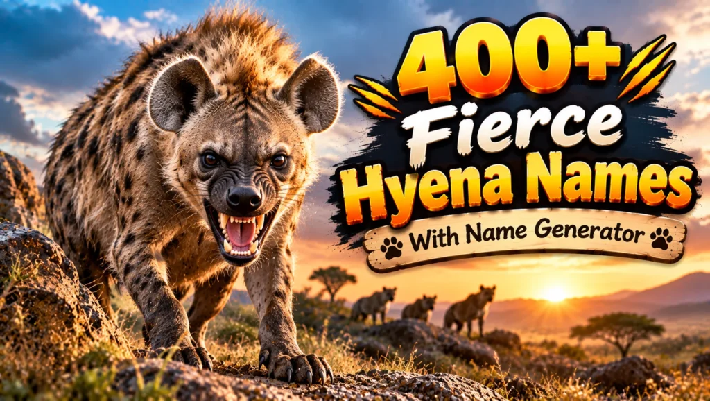 hyena names