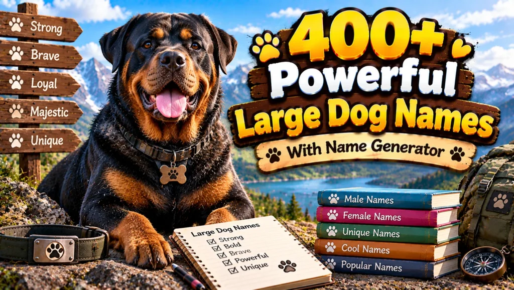 large dog names