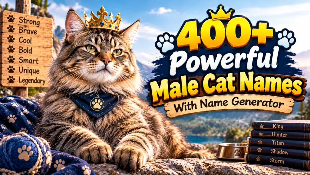 male cat names
