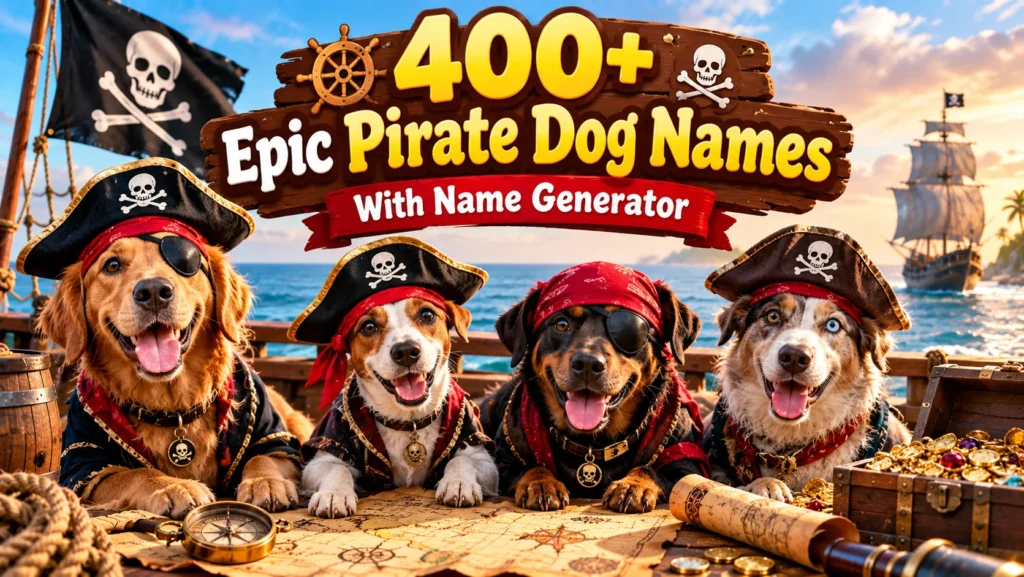 pirate dog names