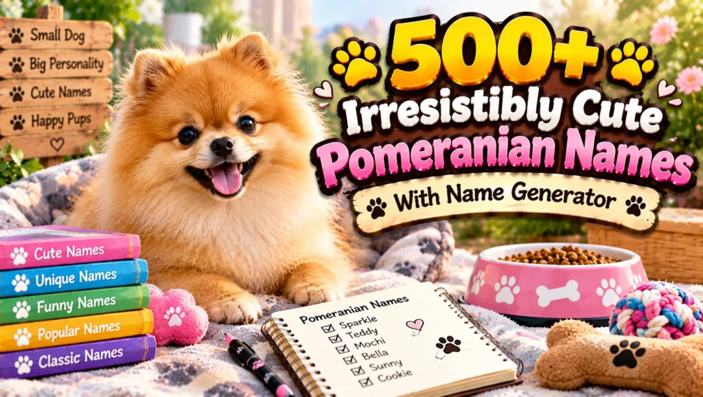 pomeranian names