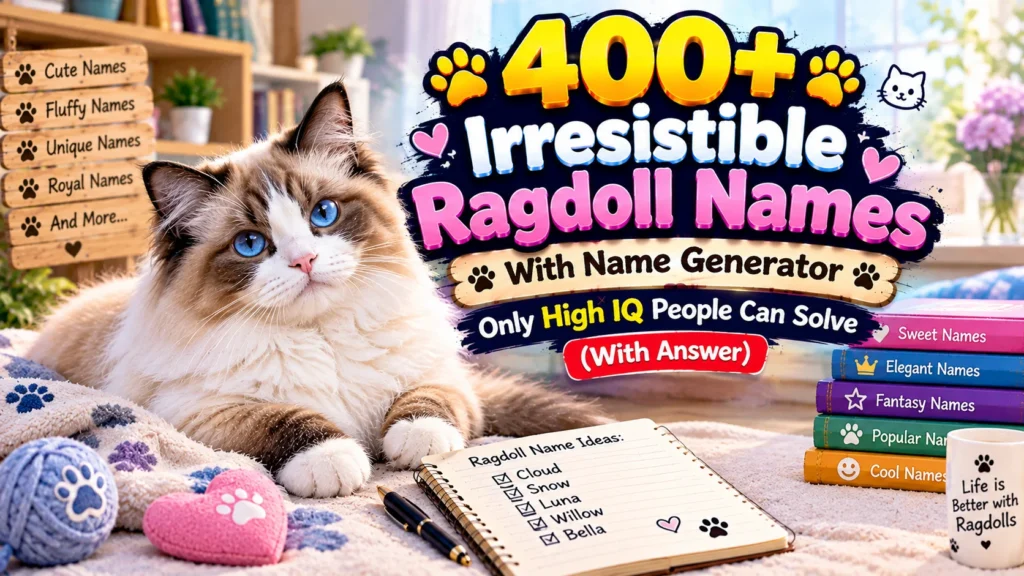 ragdoll names