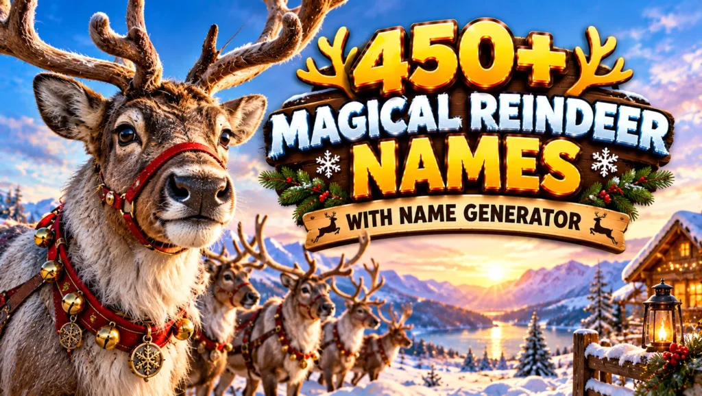 reindeer names