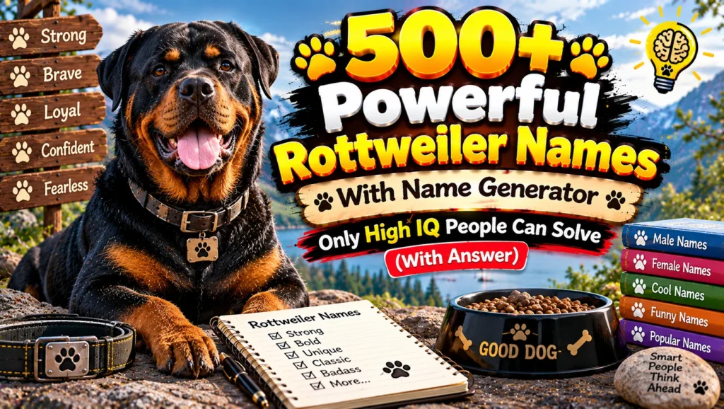 rottweiler names