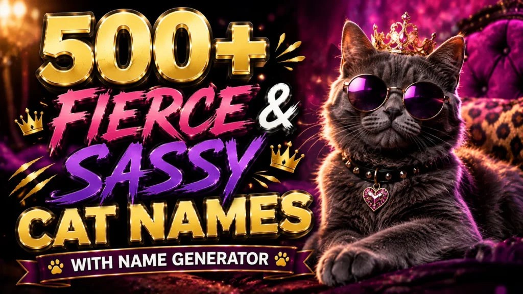 sassy cat-names