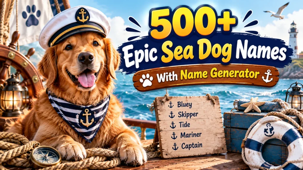 sea dog names