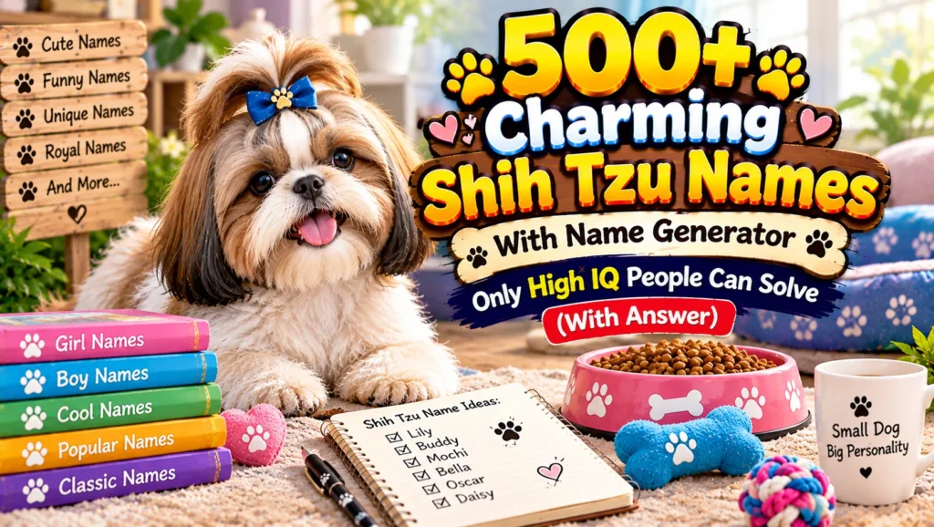 shih tzu names