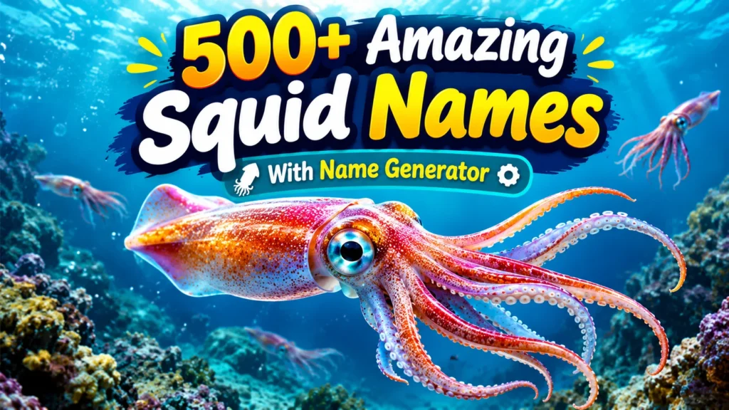 squid names