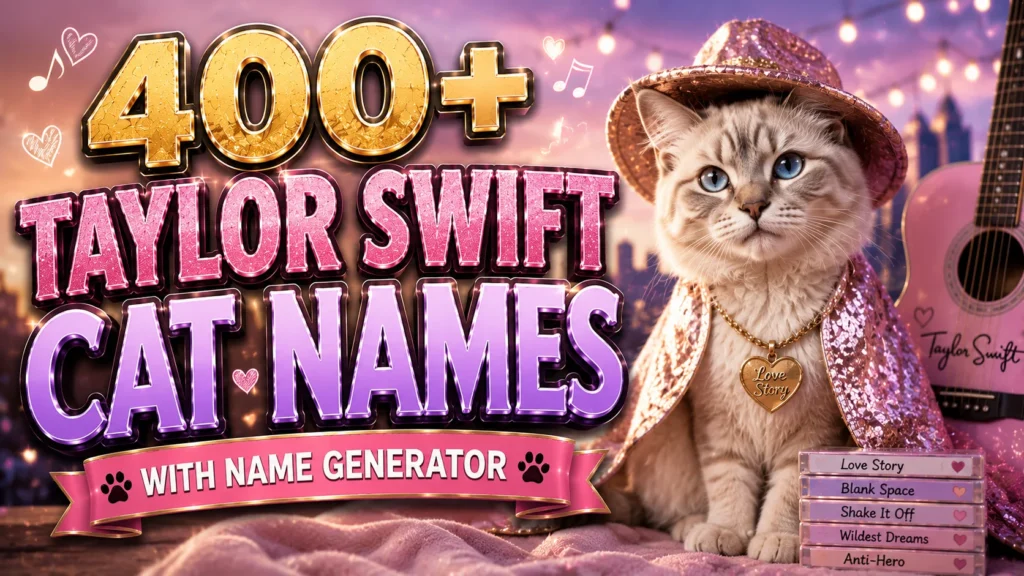 taylor swift cat names
